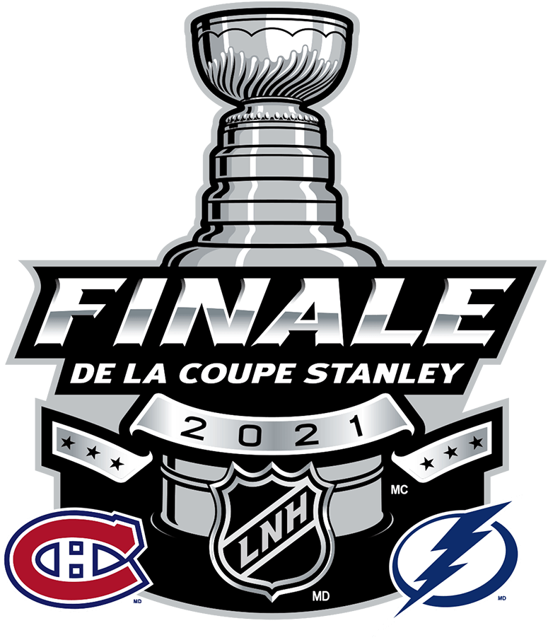 Stanley Cup Playoffs 2021 Finals Matchup Logo iron on heat transfer